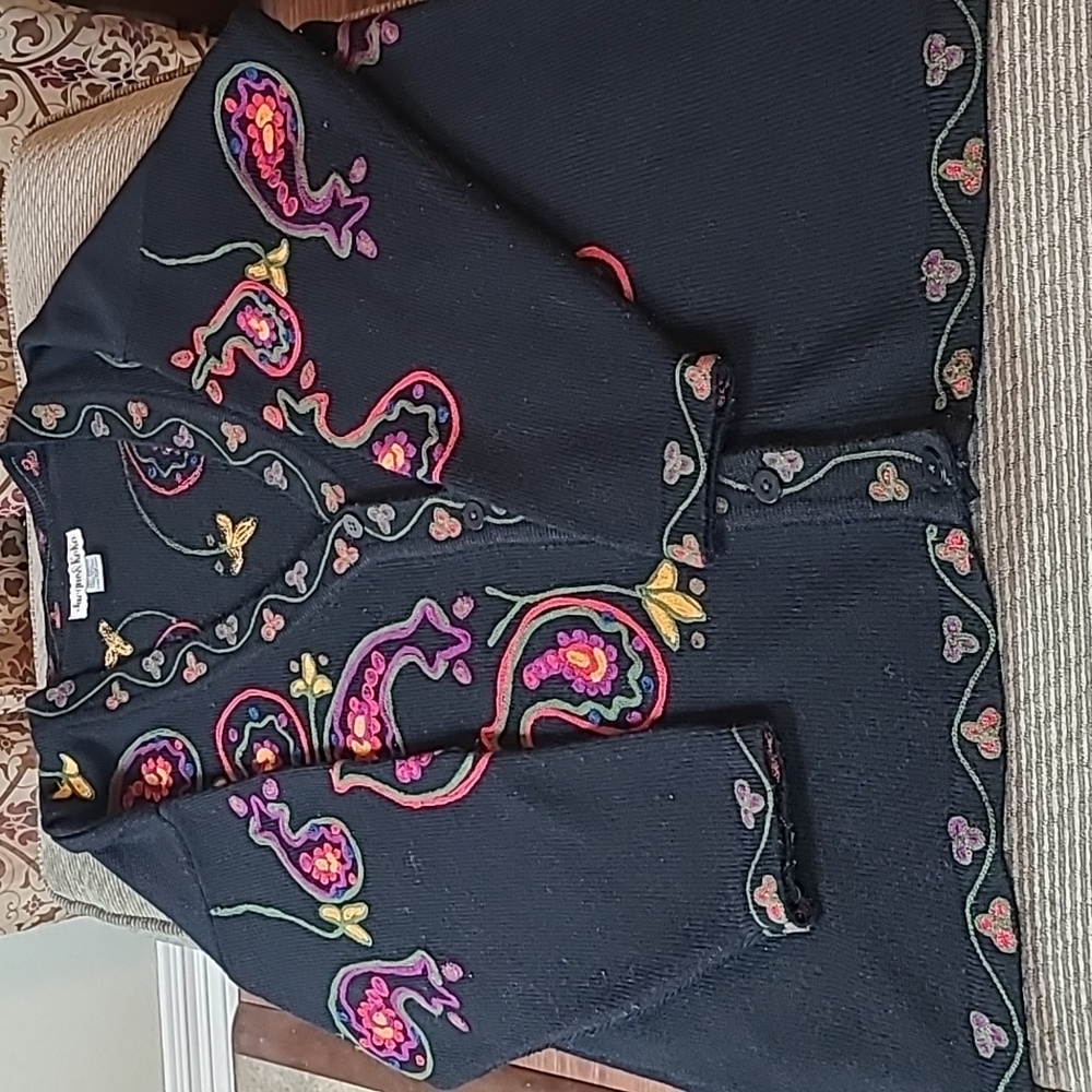 Jacque & KoKo Embroidered Cardigan - Picture 10 of 10
